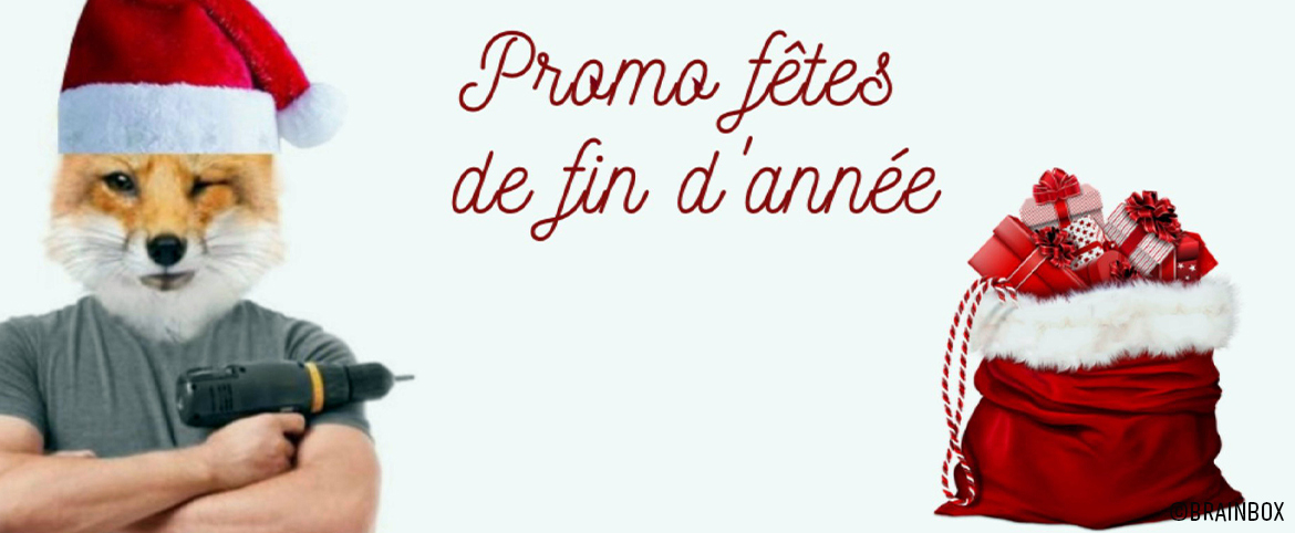 Brainbox : En décembre, profitez de notre promo fêtes de fin d'année