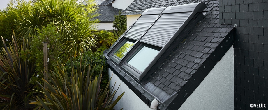 Toiture oblique avec VELUX Toiture oblique avec VELUX
