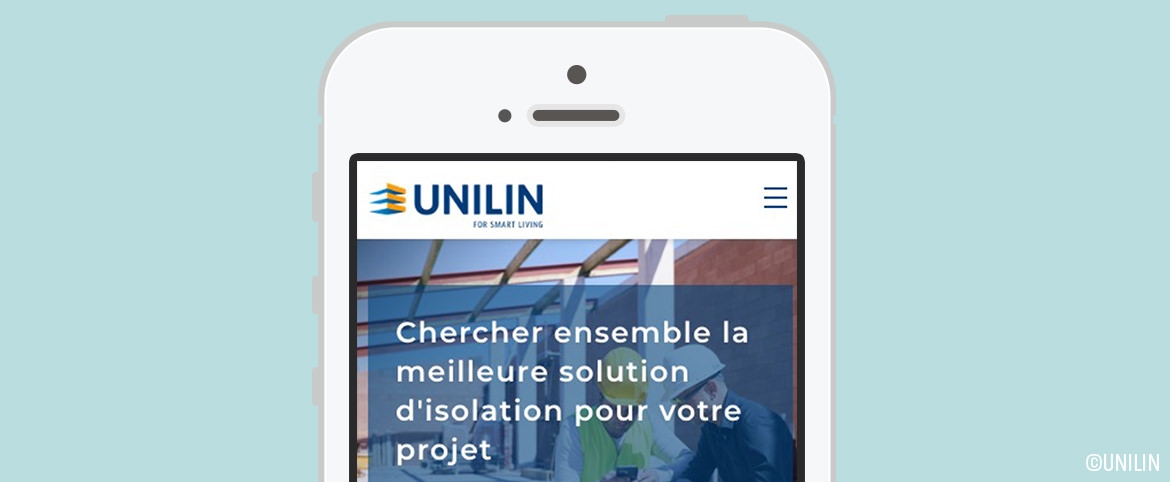 UNILIN nouveau site internet UNILIN nouveau site internet