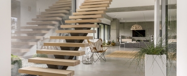 escalier contemporain