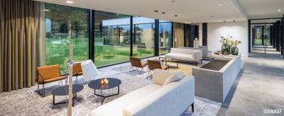 Construit avec des matériaux Knauf