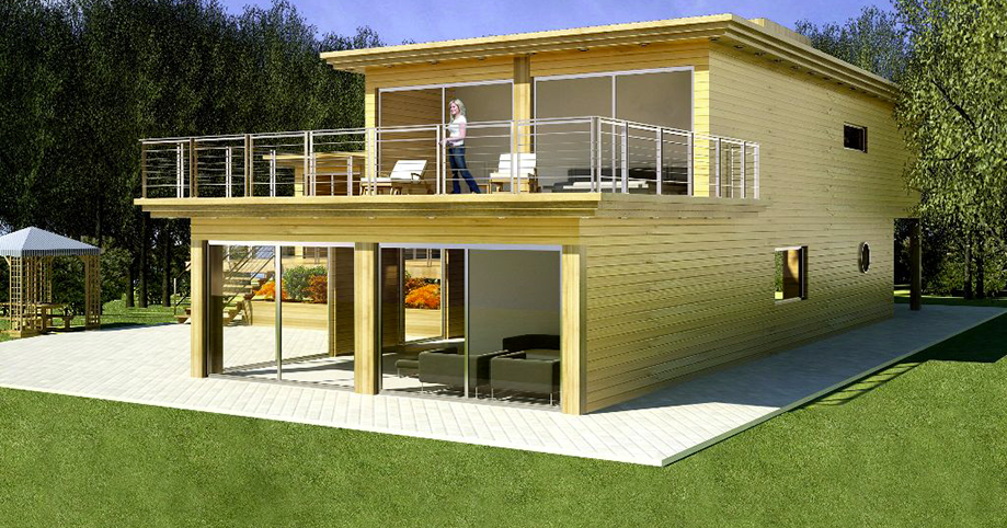 La maison passive connectée d’Ecosystec La maison passive connectée d’Ecosystec