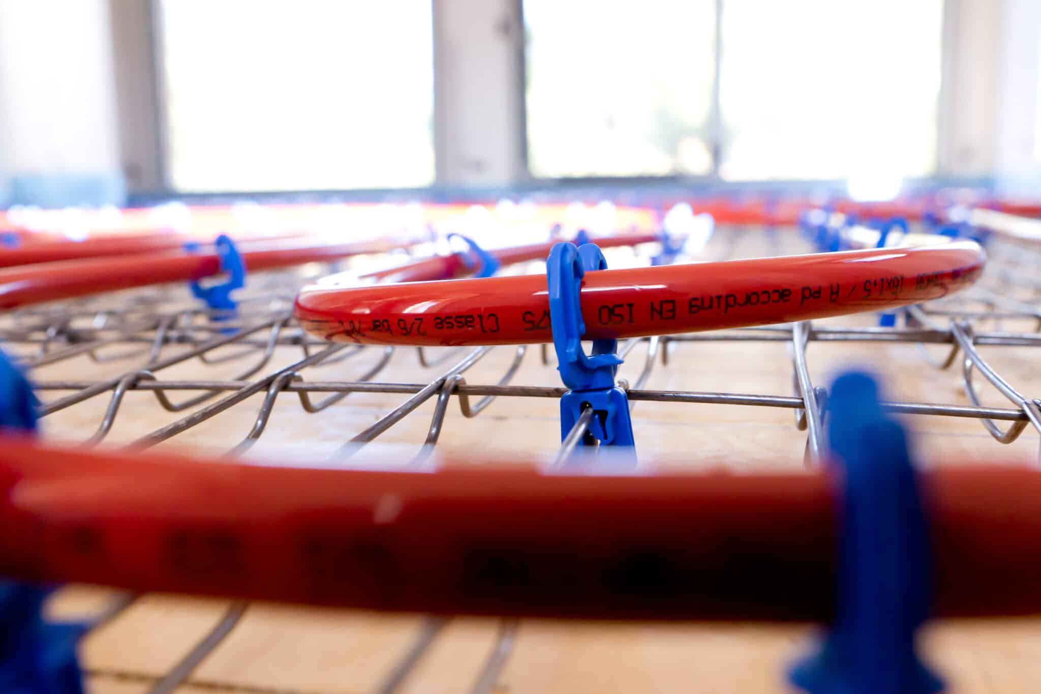 Pose plancher chauffant chauffage sol température