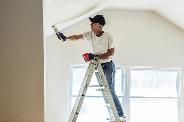 color zoning peinture intérieur maison structurer sans cloisonner