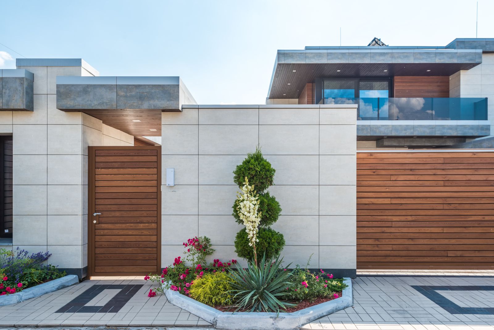 Façade d’une maison : le niveau K mesure l’isolation globale de l’enveloppe